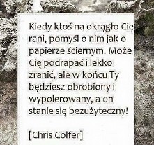 kiedy ktoś cię rani