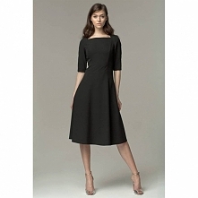 Nife S63 sukienka czarna