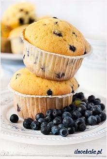 Muffinki z jagodami iloveba...