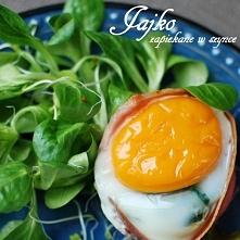 jajko zapiekane w szynce