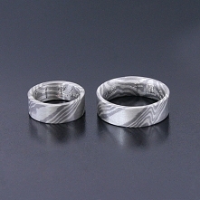 Obrączki mokume gane (palladi i srebro)
Inne Obrączki