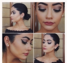 Makijaż wieczorowy :)