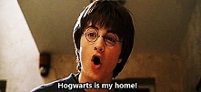 - Hogwarts is my home!