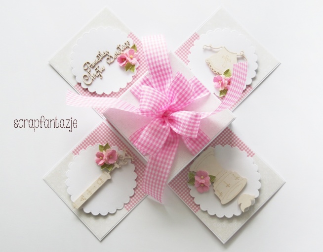 Exploding box na chrzest