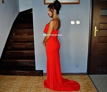 czerwona elegancja od weron...