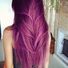 violet hair