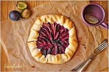 Galette ze śliwkami – przepis