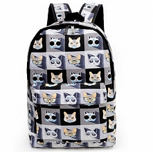 Plecak z ciekawym motywem. ...