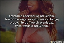 Szczęście zaczyna się od Ciebie