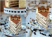 Tort tiramisu 
 Składniki na tortownicę o średnicy 21-22 cm:
Biszkopt:

    5 jajek
    220 g drobnego cukru
    szczypta soli
    100 g mąki pszennej
    100 g mąki ziemniaczan...