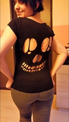 #diy#t-shirt#czacha#czaszka...