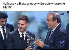 Leo Messi Najlepszym Piłkarzem ! Należało Ci sie Mistrzu !!! <3