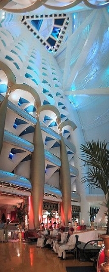 Inside Burj Al Arab, Dubai,...