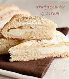 Drożdżówka z serem