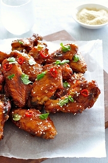 Sticky Chinese Chicken Wings