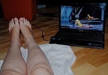 leży Ewa, leżę ja. raz lepi...