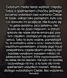 a co jeśli ty jesteś moim m...