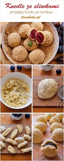 Knedle ze śliwkami przepis krok po kroku
