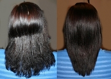 włosy po zabiegu keratynowym *.*