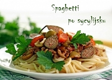 Spaghetti po sycylijsku