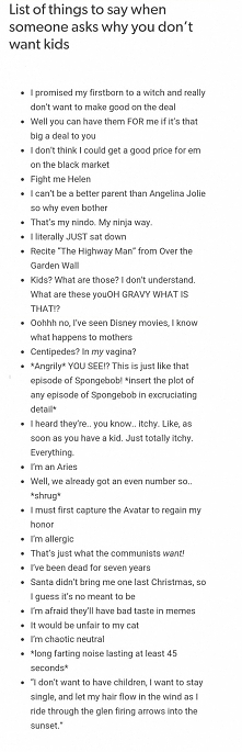 Niektóre są dziwne, ale niektóre zajebiste :D