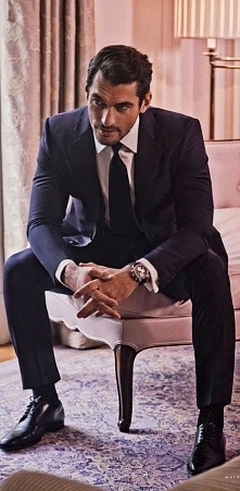 suit + handsome men=❤