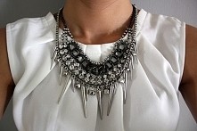 #necklace #white #classic