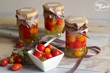Kiszone koktajlowe pomidorki :)