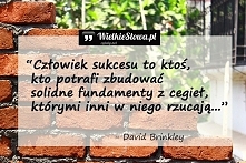 Człowiek sukcesu to ktoś…