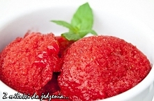 Sorbet truskawkowy z limonką