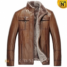 Berlin Mens Vintage Shearling Jacket CW857055