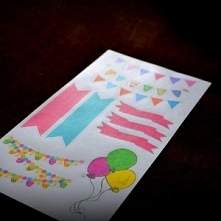 naklejki - party time