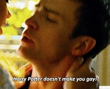 Harry Potter doesn't make you gay!