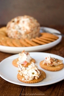 Bacon and Olive Cheese Ball