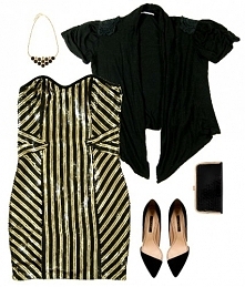 sukienka Jane Norman wyszywana cekinami - 24,90 pln - kliknij