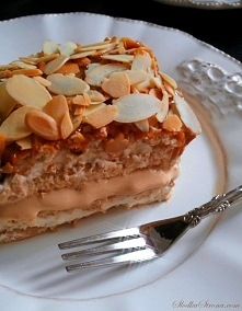 Ciasto "Krówka" - Bez Pieczenia