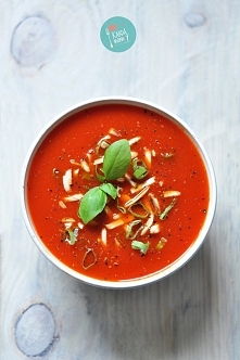 Zupa krem z pieczonej papry...