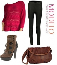 Malinowy sweterek :) Po kliknięciu w zdjęcie więcej szczegółów.