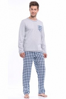 DOBRANOCKA PMB.8015 PIŻAMA MĘSKA