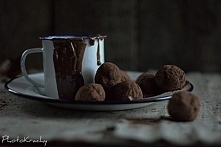 Trufle mocno czekoladowe z brandy