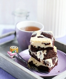 custard brownies