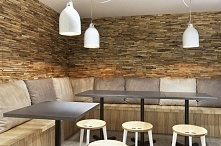 Panel drewniany - Natural Wood Panels - Orzech Amerykanski Cegiełka 3D