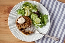 ZIEMNIACZANE KOTLETY Z TUŃCZYKIEM I KUKURYDZĄ