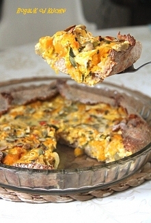 tarta z białego sera z dynią