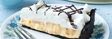 Tarta z bananami, budyniem i oreo