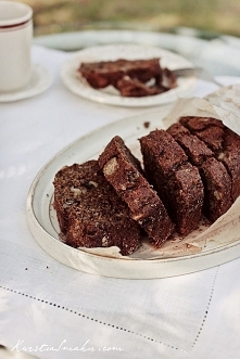 Razowe ciasto bananowe