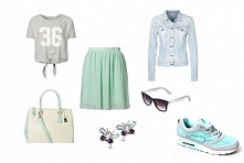 miętowo-szare airmaxy w cenie 54,90 w sklepie LadyButik na allegro :-)