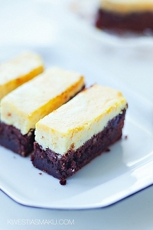 Sernikobrownie z musem dyniowym