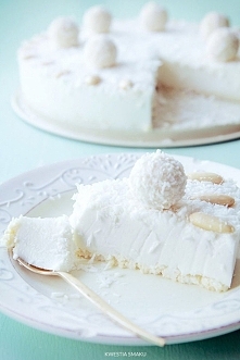 Sernik Raffaello na zimno