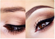 czym maluje się tak brwi?